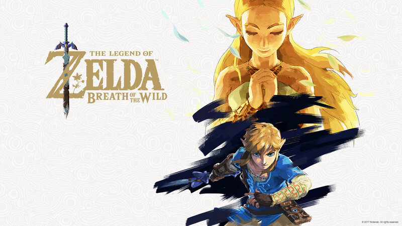 Link and Zelda — Yellow