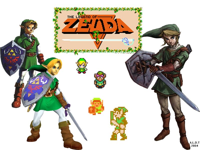 Link character evolution