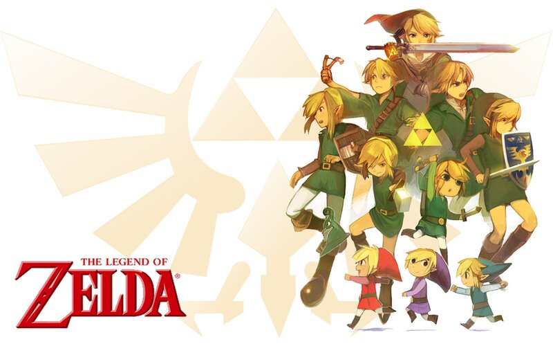 Link Characters Collage