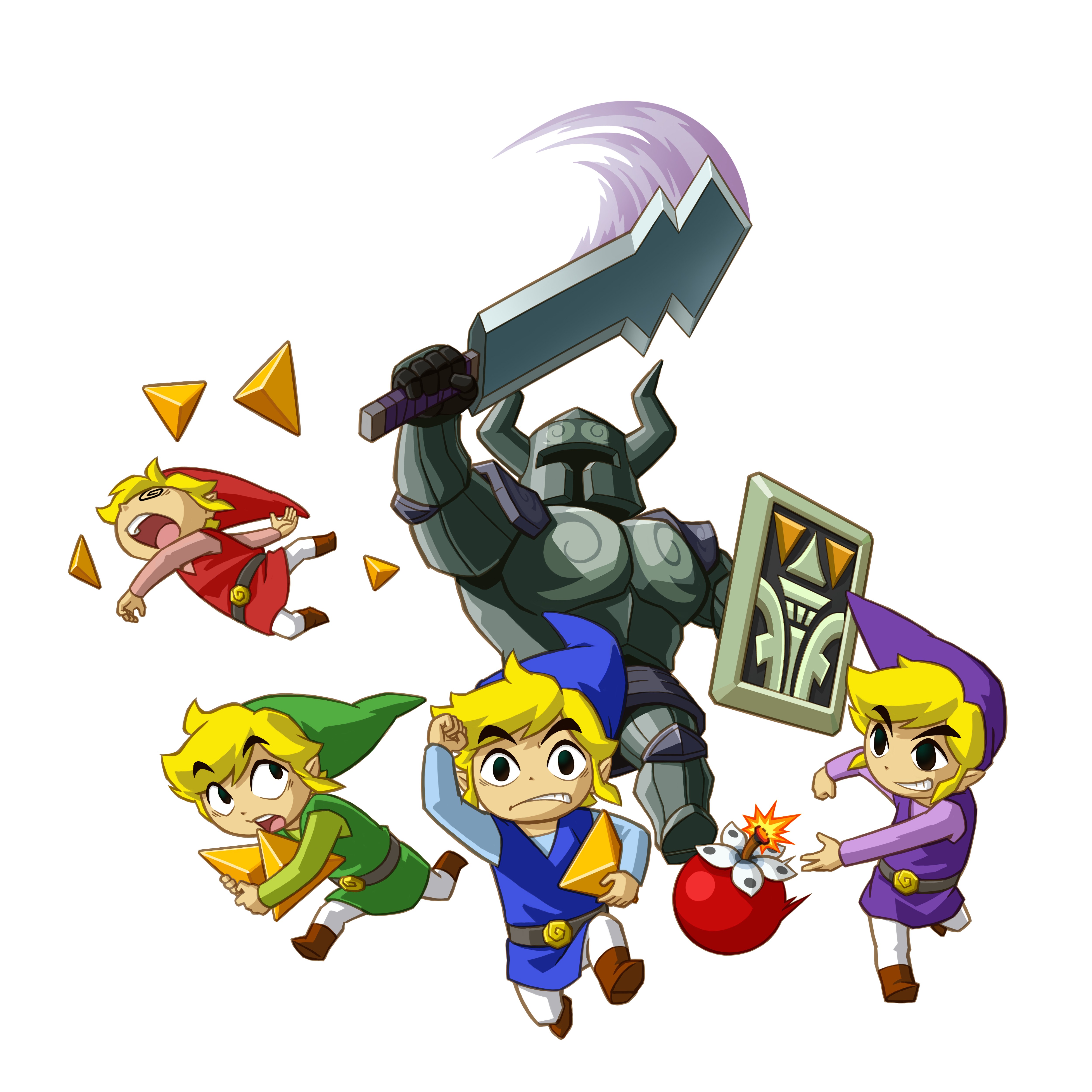 Link characters in action