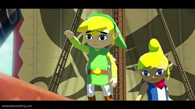 Link characters on a ship