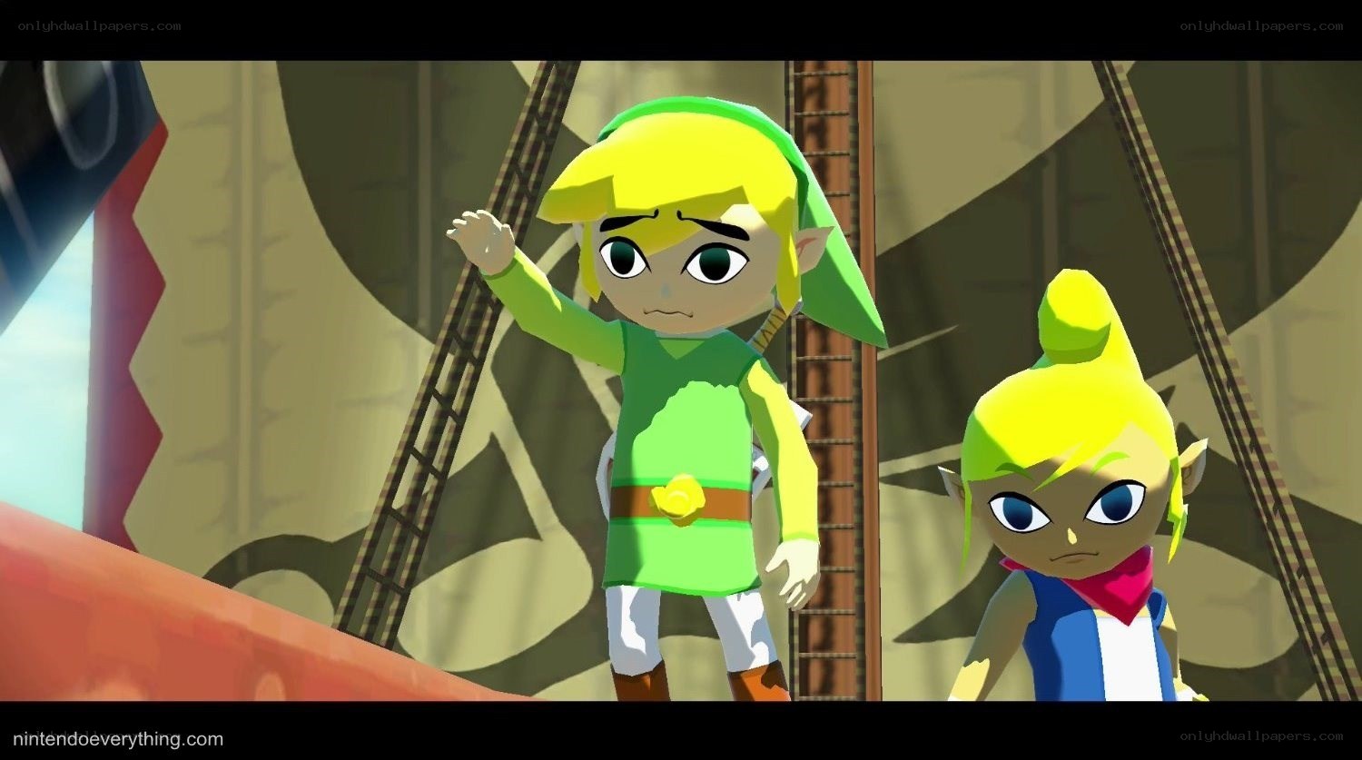 Link characters on a ship
