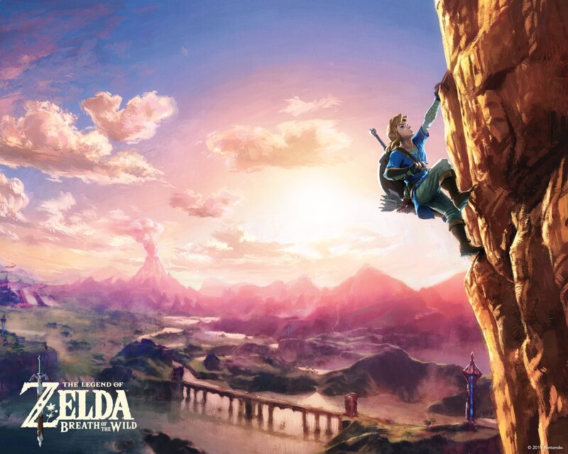 Link Climbing Cliff — Blue