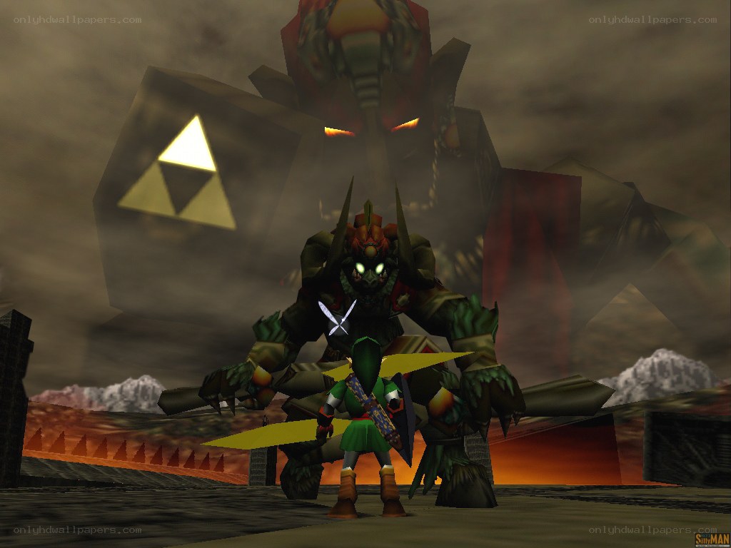 Link faces Ganon in final battle