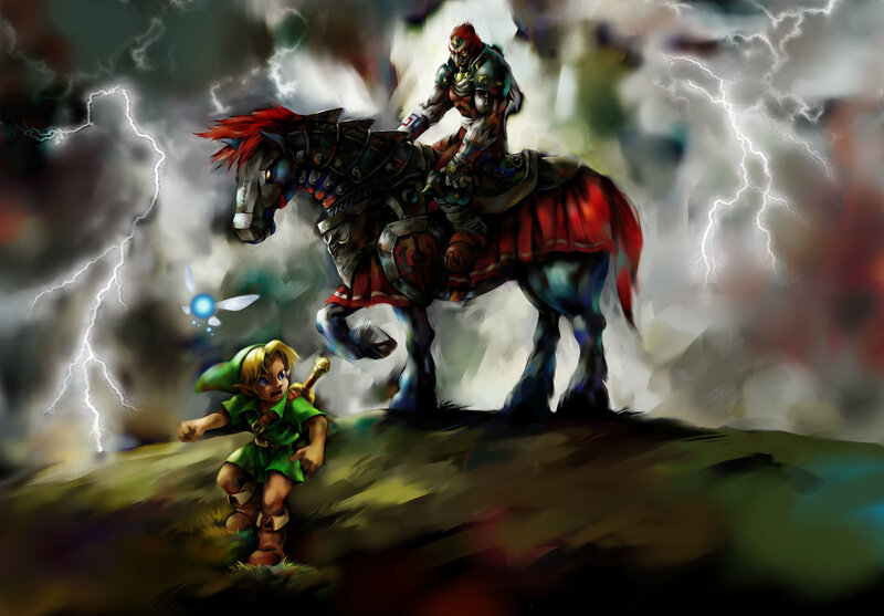 Link Facing Ganondorf