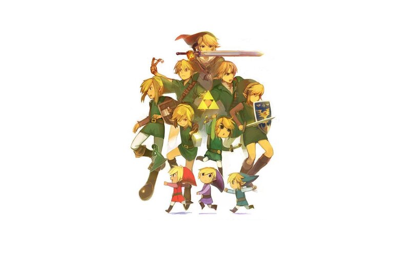 Link from various games