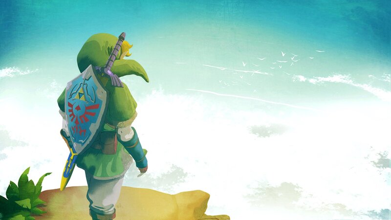 Link from Zelda — Green, Serene, Morning