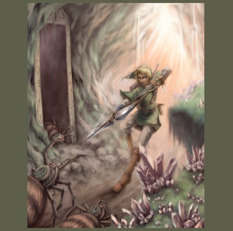 Link from Zelda — Green