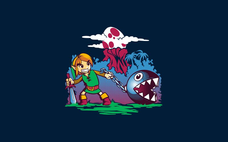 Link Holding a Boulder