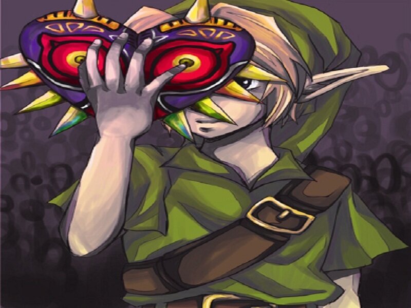 Link holding a mask