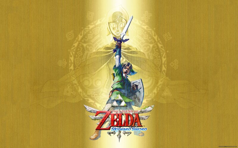 Link Holding Sword