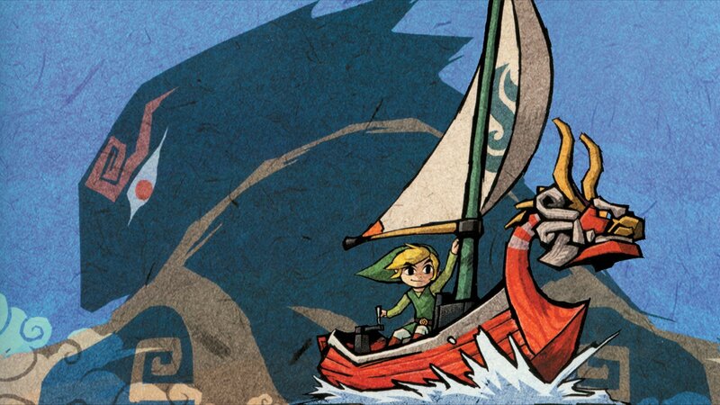 Link in a Boat — Blue