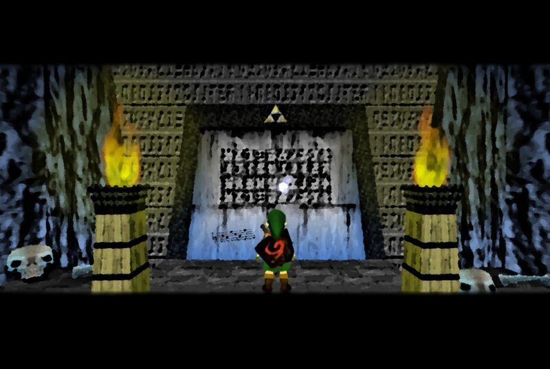 Link in a dungeon