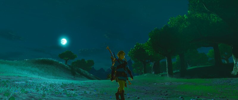 Link in a Field — Green