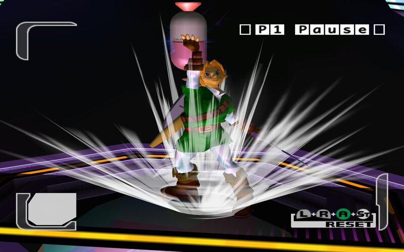 Link in a game scene