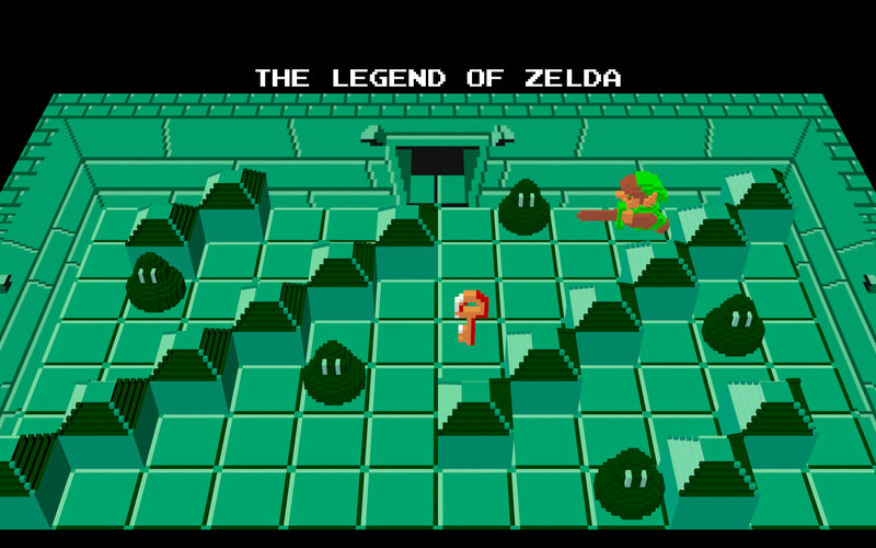 Link in a Maze