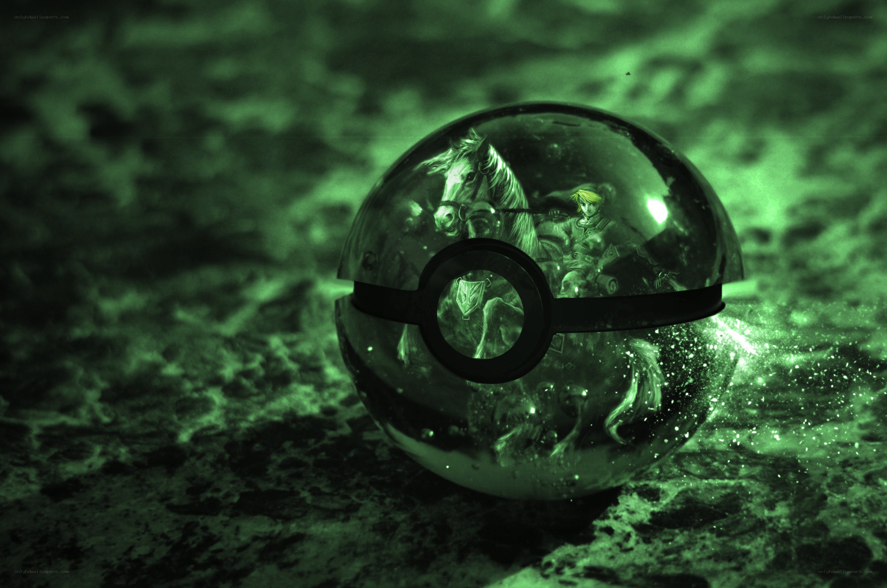 Link in a Poké Ball