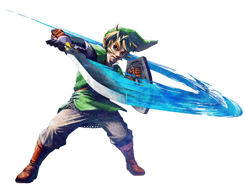 Link in action pose