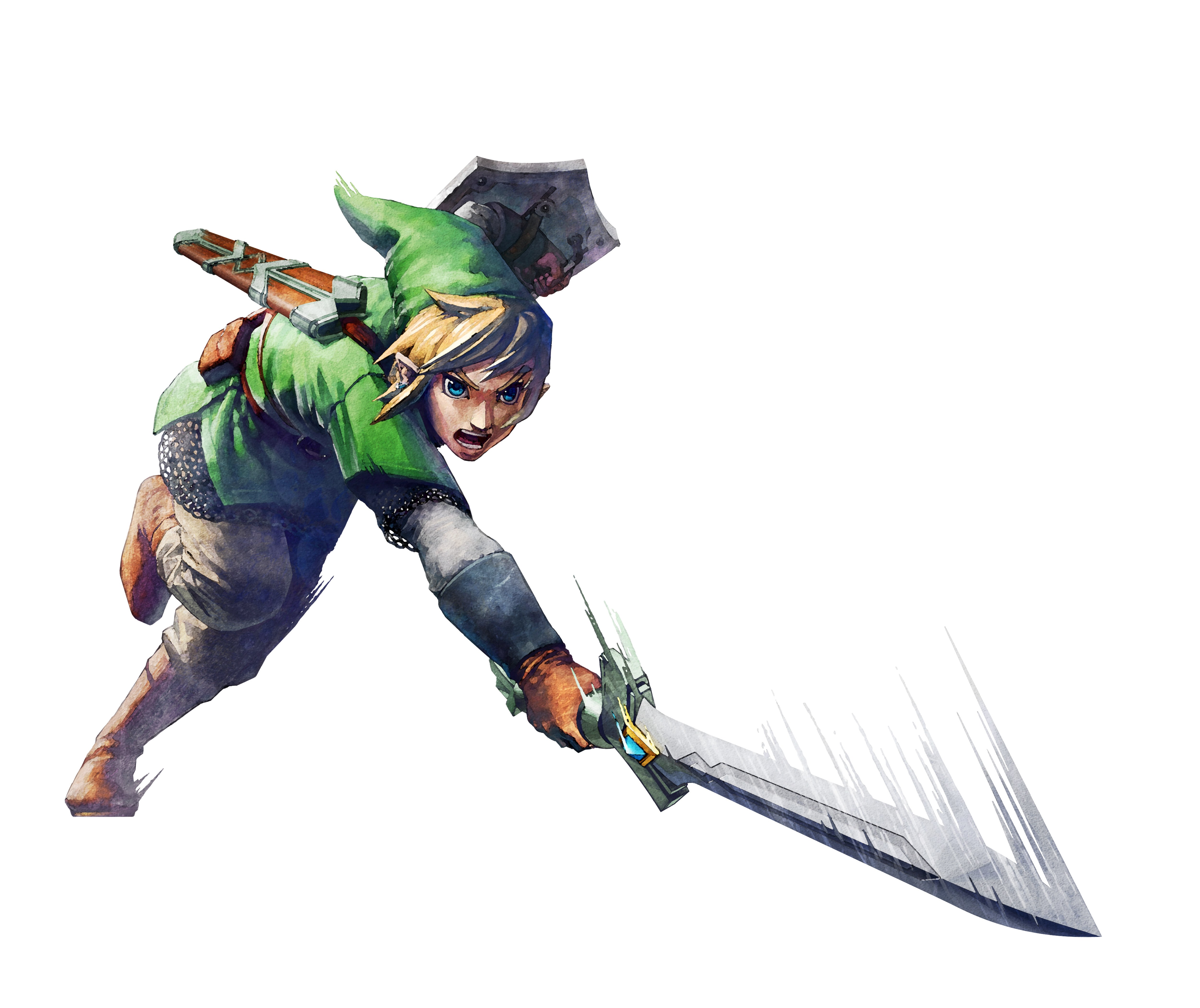 Link in action pose