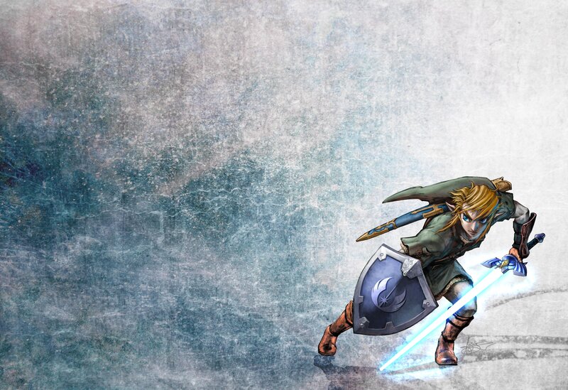 Link in action pose