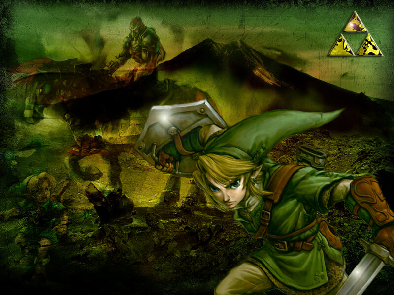 Link in action scene