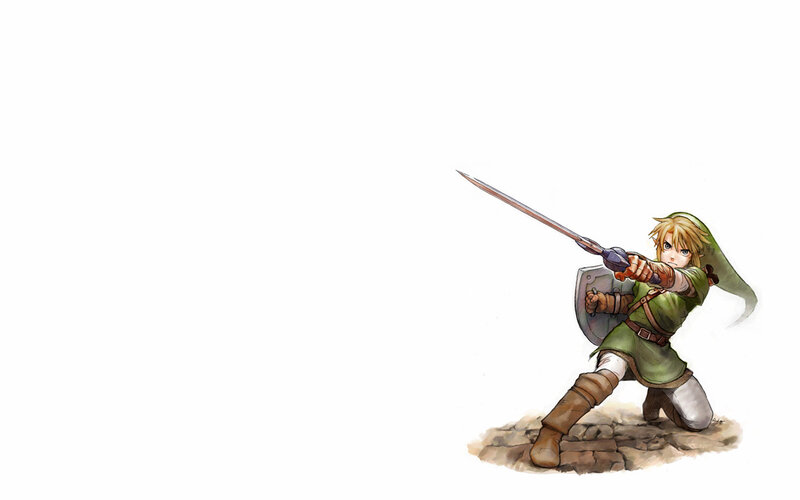 Link in combat stance