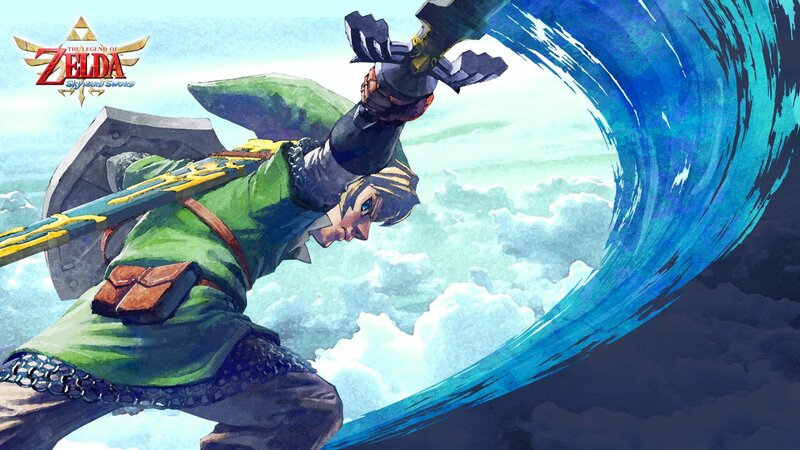Link in Green Tunic — Dramatic, Digital Art