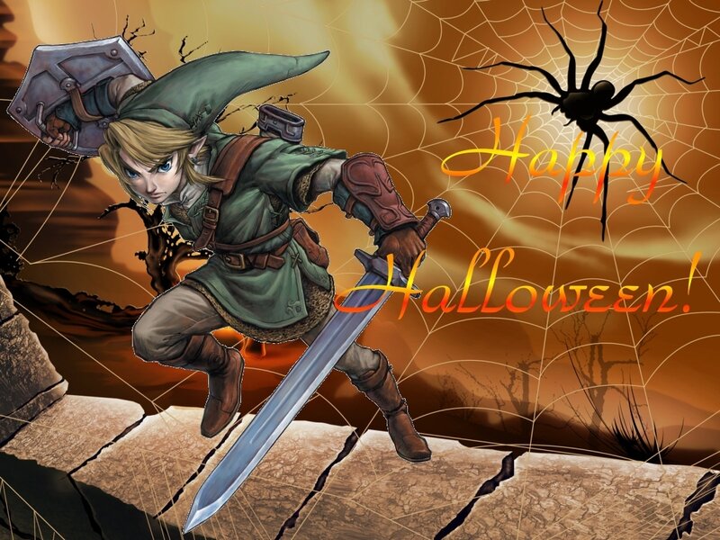 Link in Halloween costume