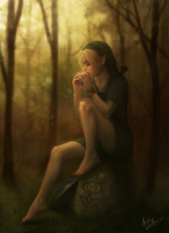 Link in the forest