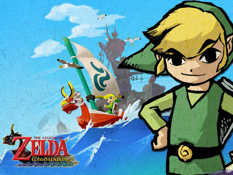 Link in The Wind Waker