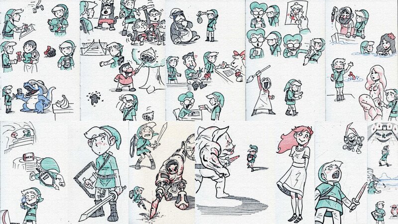 Link in Various Scenes