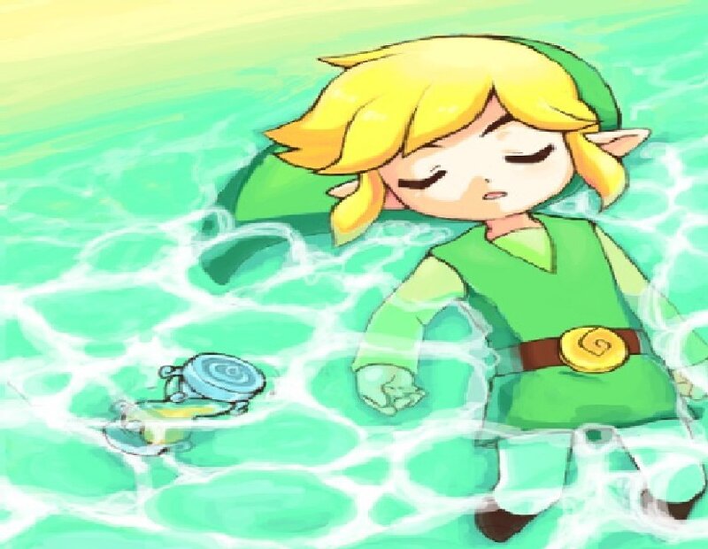 Link in Water
