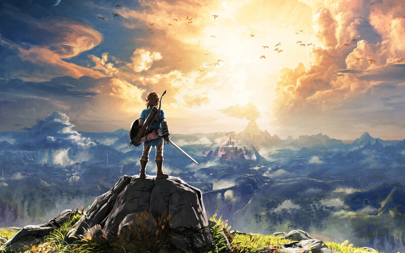 Link on a Mountain Peak