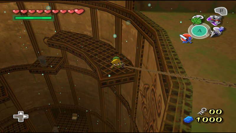 Link on a Rope Platform