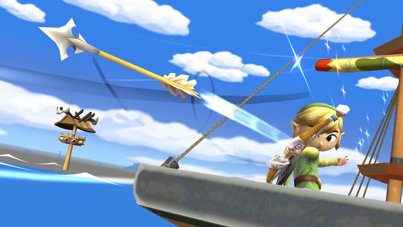 Link on a Ship — Blue