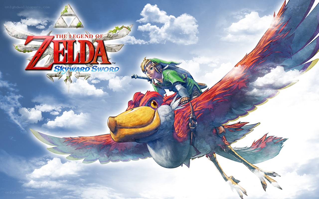 Link rides a giant bird