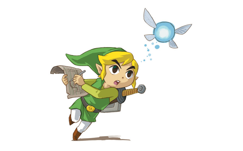 Link running with map