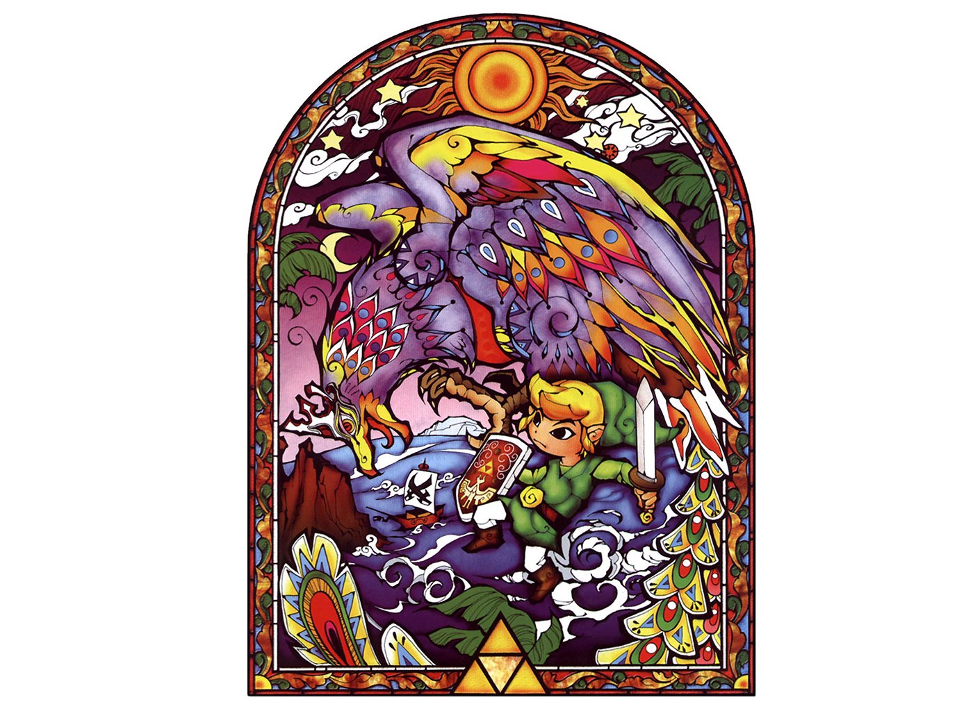 Link's adventure with a giant bird