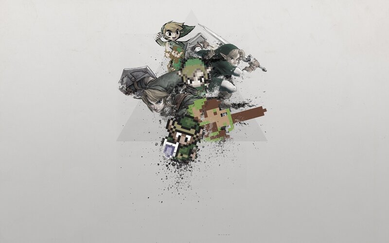 Link's evolution through the ages