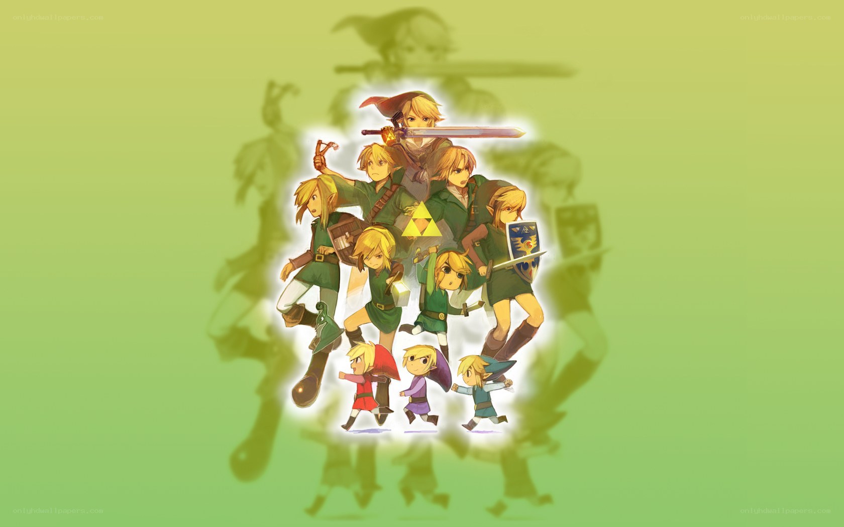 Link's many forms
