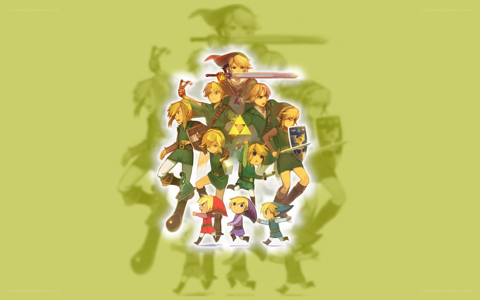 Link's many forms