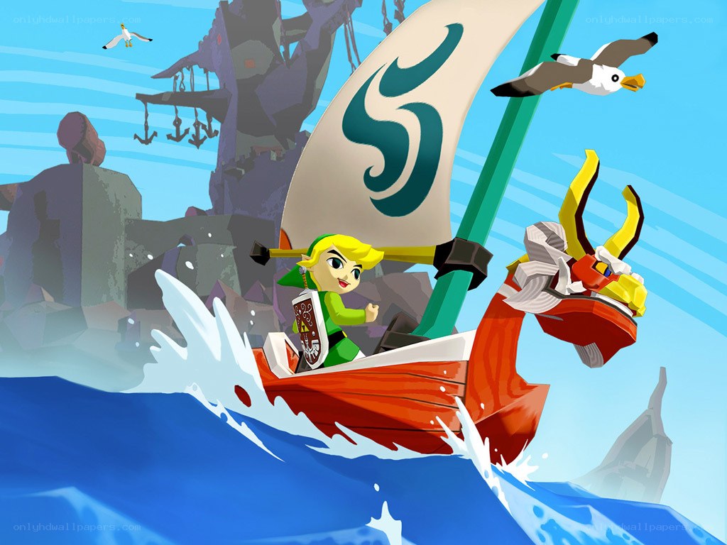 Link sails on a boat