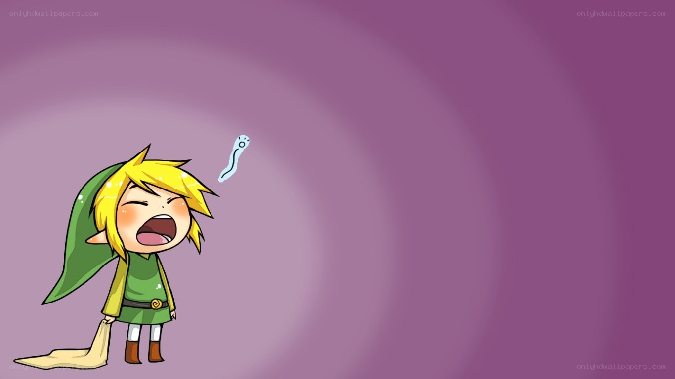 Link screaming in frustration