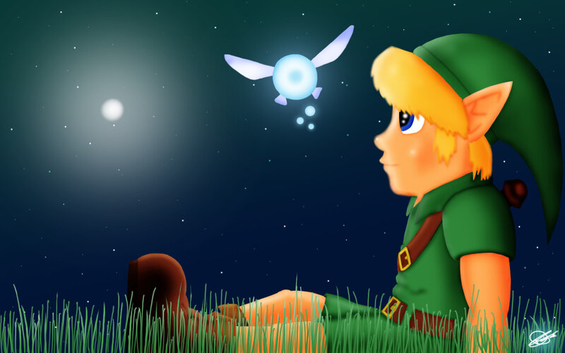 Link under the stars