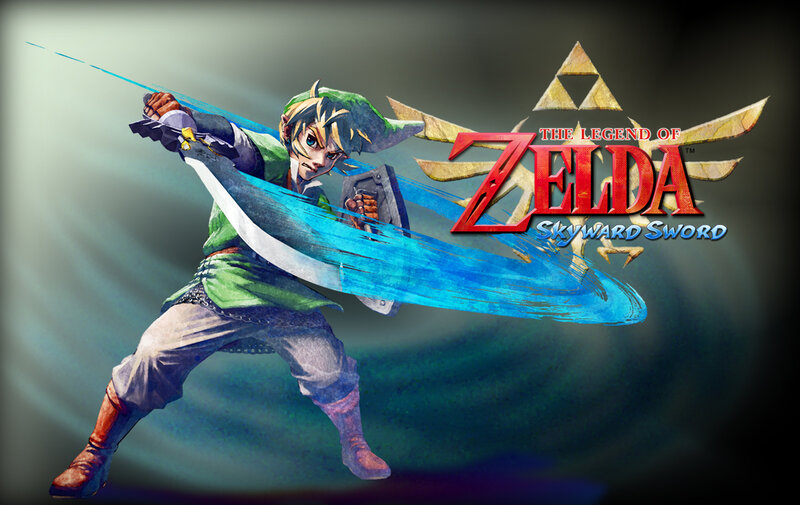 Link Wielding Sword — Green
