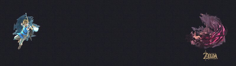 Link with Bow and Arrow — Black, Dramatic
