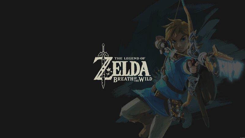 Link with Bow and Arrow — Black