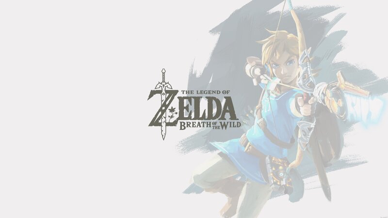 Link with Bow and Arrow — Blue