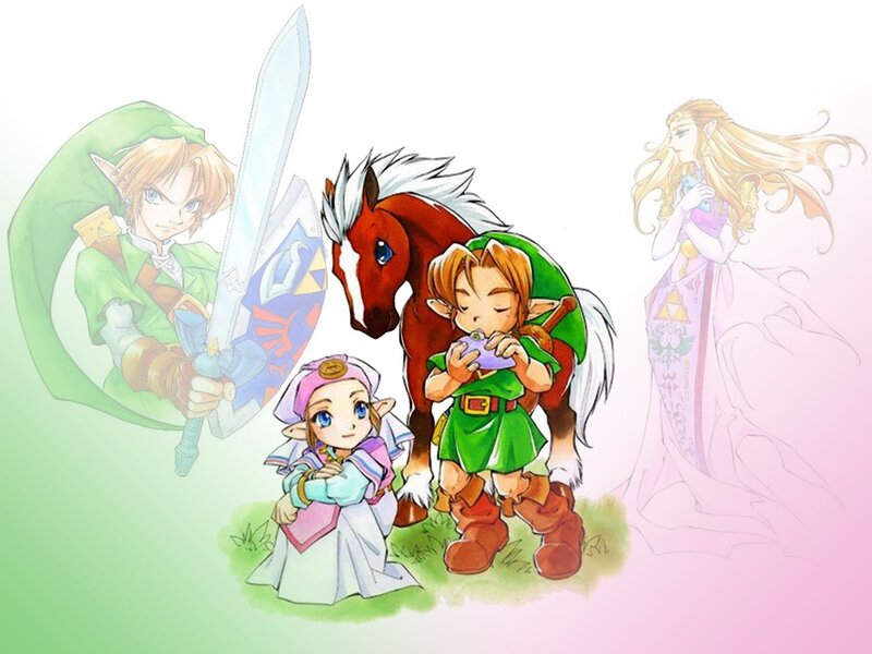 Link with Horse and Child