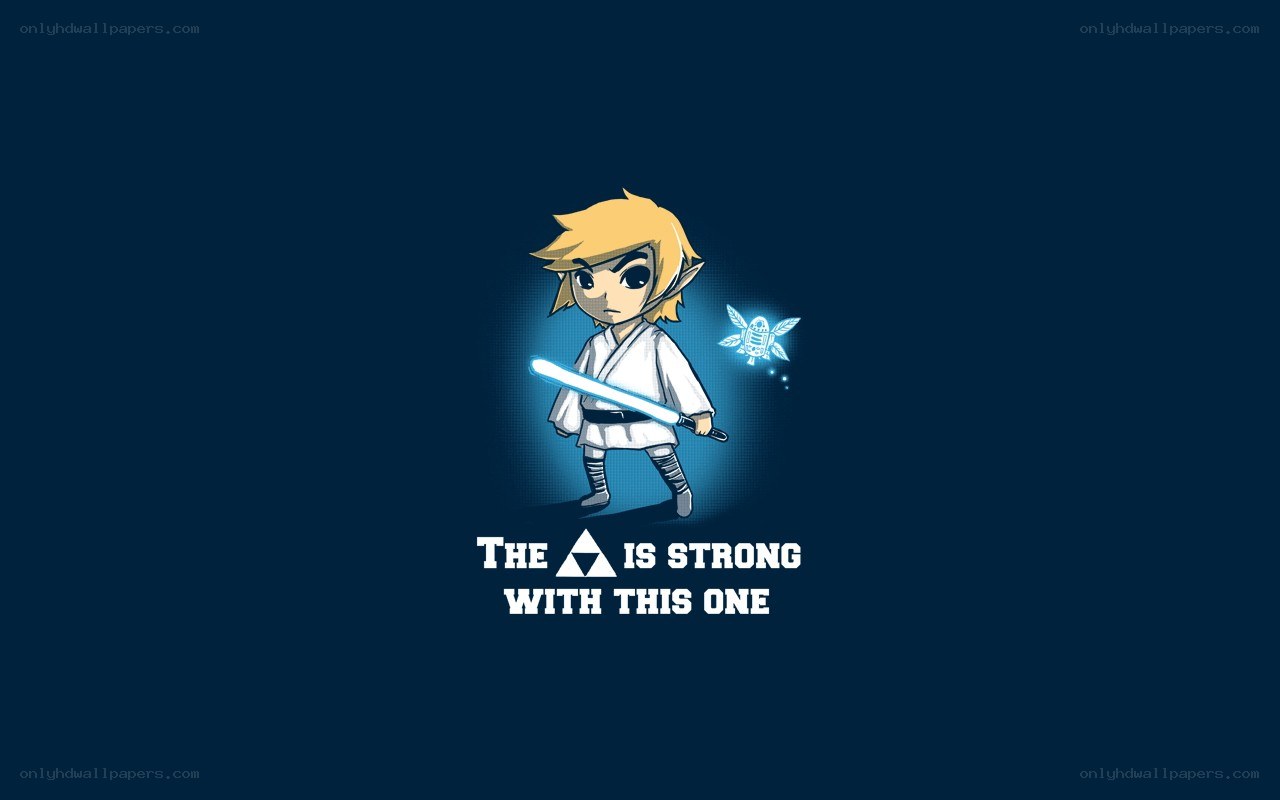 Link with lightsaber